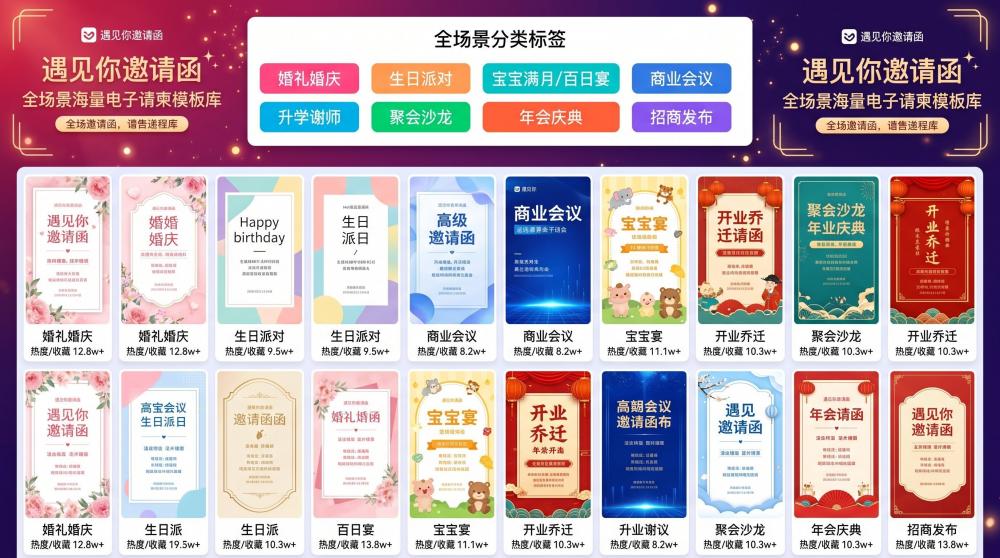 升学宴邀请函不用费脑！一键生成，3分钟搞定还显高级